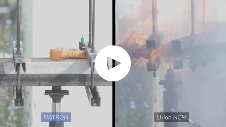 Natron battery safety video